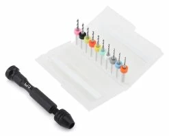 YEAH RACING Steel Twist Drill Set (10) (1.1-2.0mm)