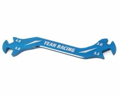 YEAH RACING Aluminum Turnbuckle Wrench (Blue) (3, 4, 5, 5.5mm)